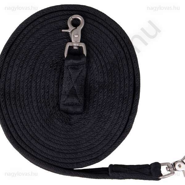 Long rein Black 8m