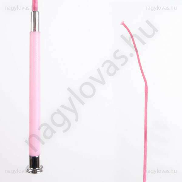 Lovaglópálca zselés nyéllel, pink, 80cm