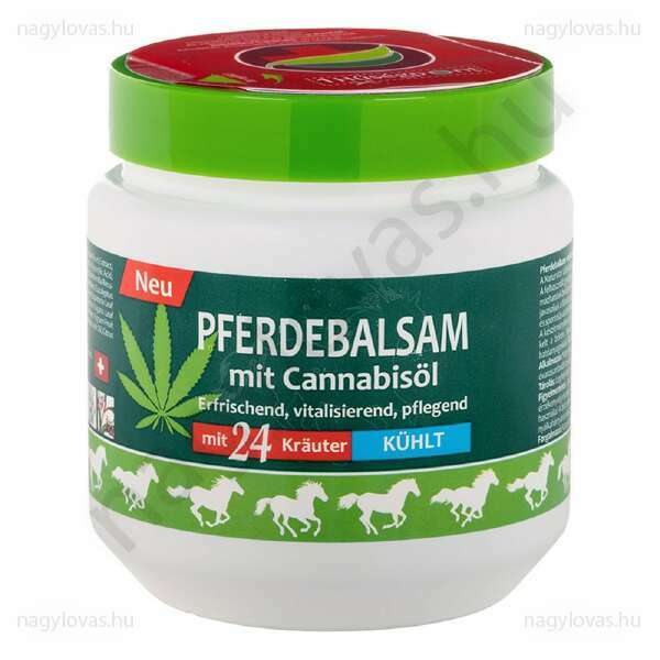 Naturstar Lóbalzsam cannabisolajos hideg 500 ml
