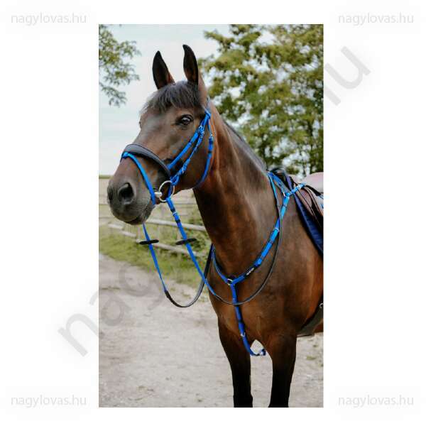 Norton műanyag kantár szárral kék