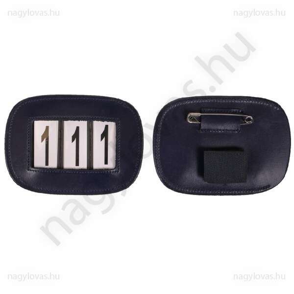 Number holder Modeste square Navy