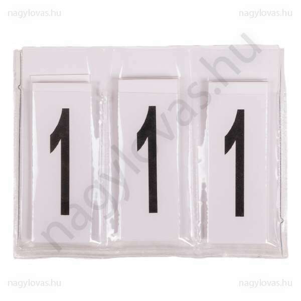 Number holders Start (2-pack) White