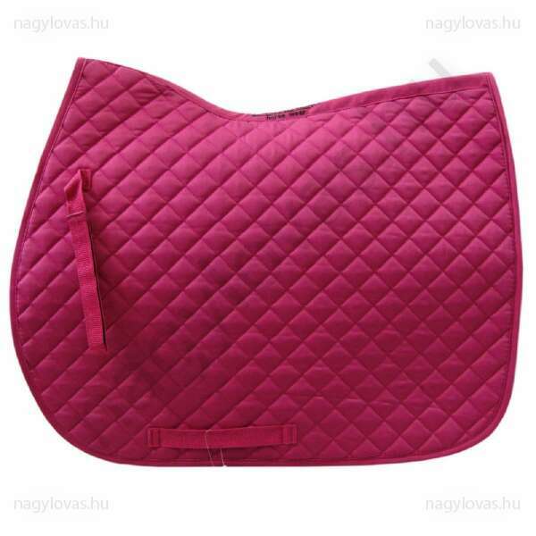 Nyeregalátét szabott steppelt pink full