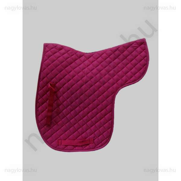 Nyeregalátét szabott. steppelt pink póni
