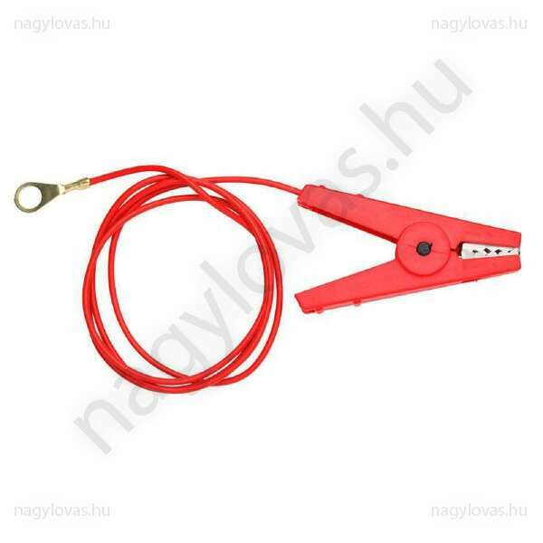 Összekötő kábel csipesszel 1m 1db/csomag