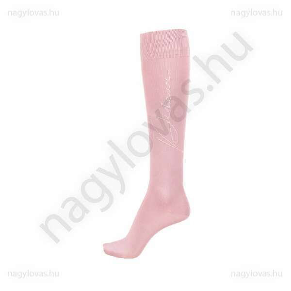 Pikeur strasszos zokni rózsaszín