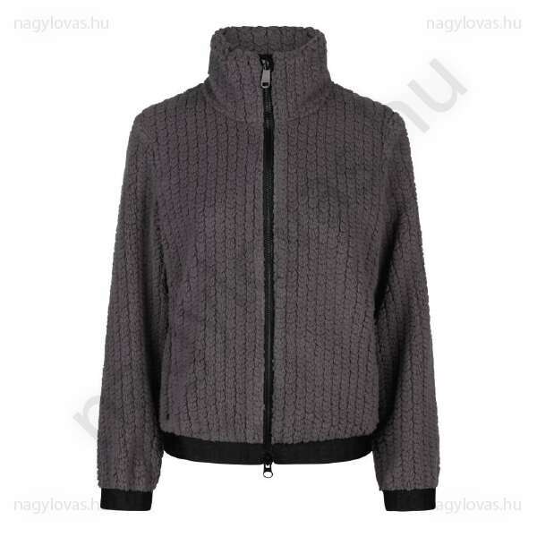 Pikeur  Velvetknit polár kabát bazaltszürke