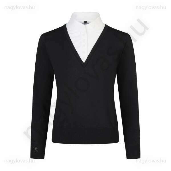 Pikeur verseny pulóver fekete/fehér 40--42