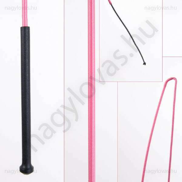 Póni futószárazó ostor pink 1,6m