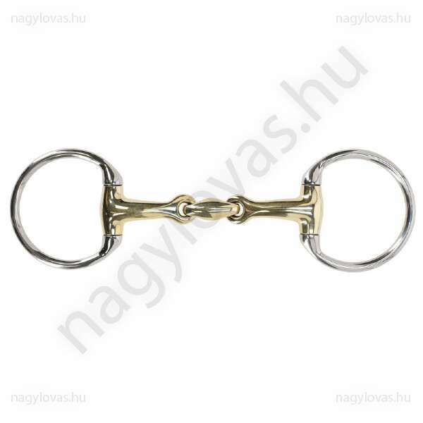 QHP argentan kétszer tört zabla 13,5cm