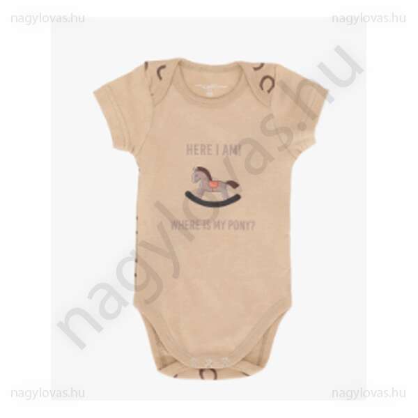 QHP Bobby baby body bézs 68