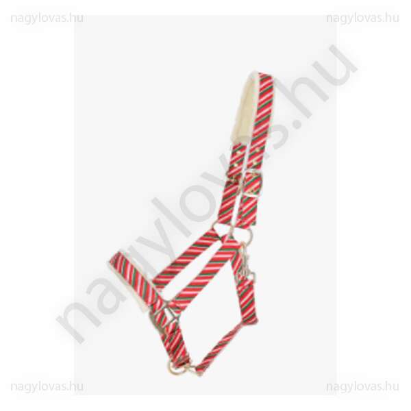 QHP Christmas Jolly Stripe kötőfék