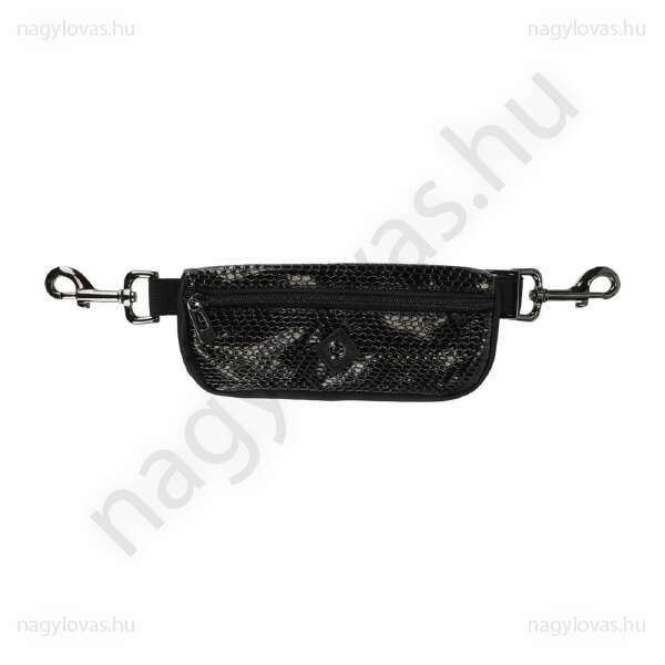 QHP csiptetős övtáska fekete