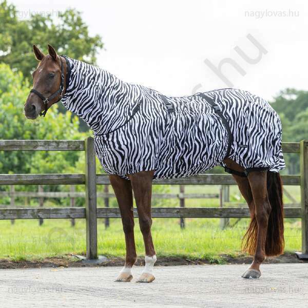 QHP Ekcéma lótakaró  zebra 130 cm