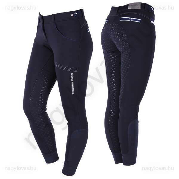 QHP Emma téli softshell lovaglónadrág s.kék 42