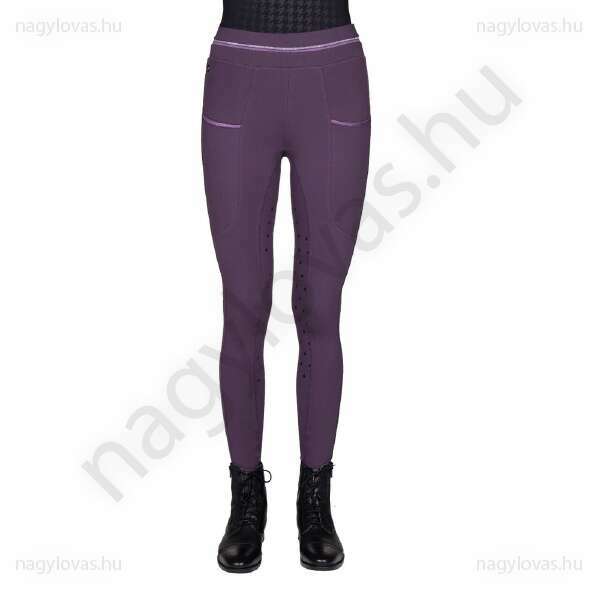 QHP Fayen téli lovaglóleggings lila 40