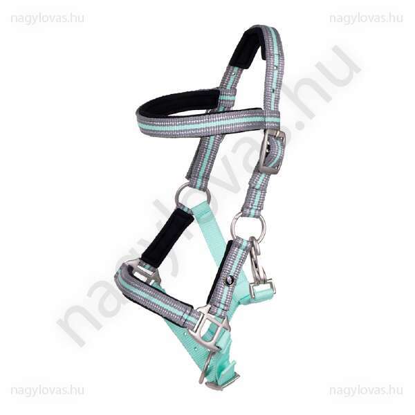 QHP Flore kötőfék csikóra ice green