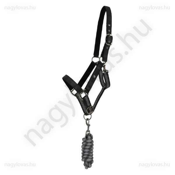 QHP gurtnis kötőfék+vezetőszár Mini Shetty