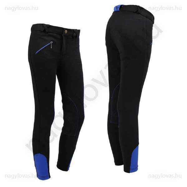 QHP gyerek lovaglónadrág fekete 116