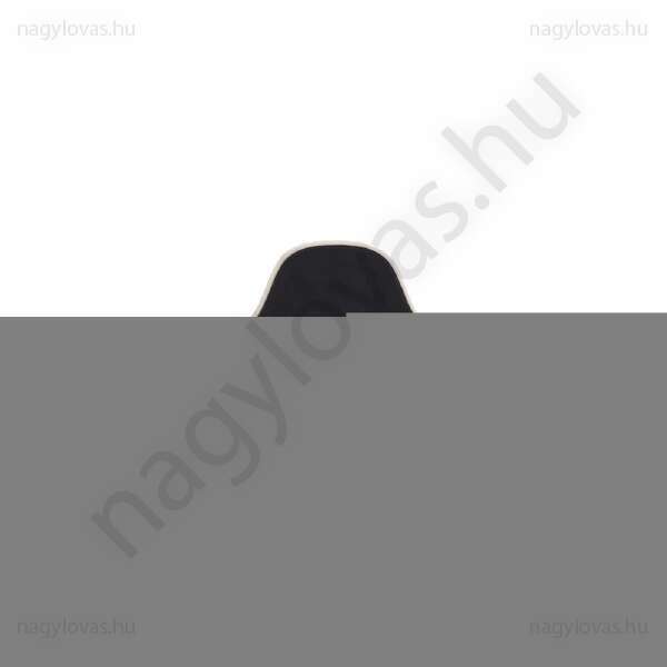 QHP hasvédős gumis heveder levegóhető szőrmével  fekete 105 cm