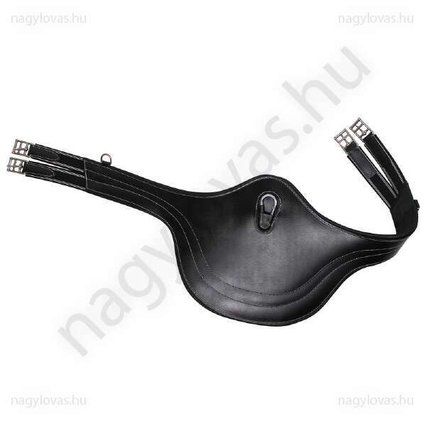 QHP hasvédős heveder luxus varrással - Fekete - 135cm