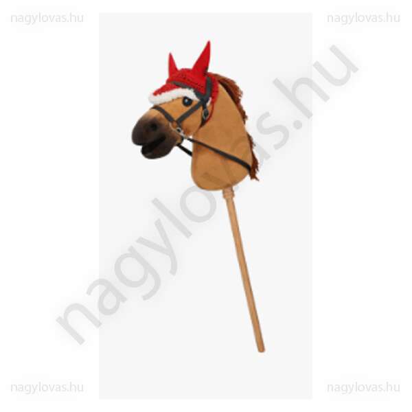 QHP Hobby Horse karácsonyi fülvédő piros
