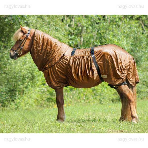 QHP Icelandic ekcéma lótakaró barna 130 cm