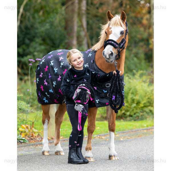 QHP Isalyn Unicorn Dream szőrmés kötőfék 