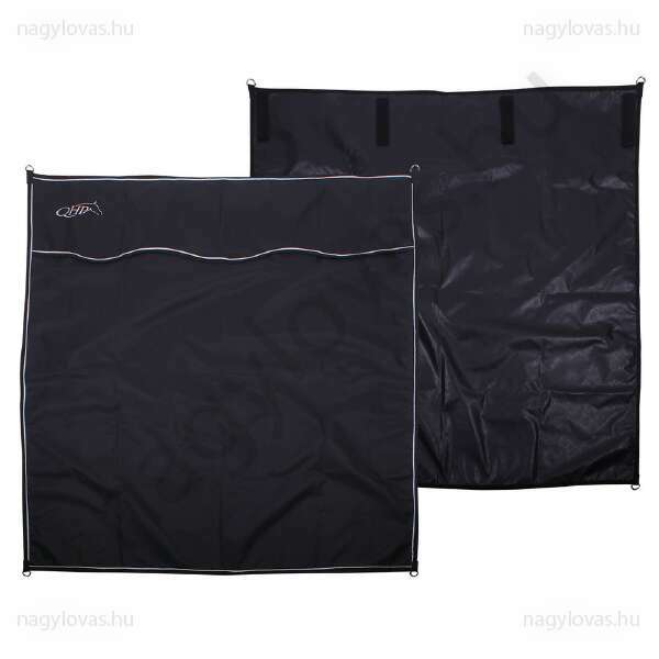 QHP istállófüggöny fekete 170×180cm