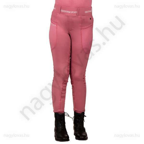QHP Jady junior lovagló leggings Desert rosa