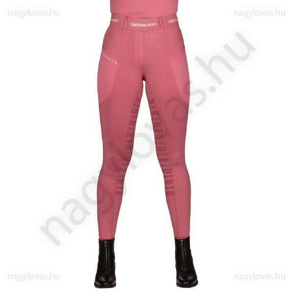 QHP Jady női lovagló leggings Desert rosa