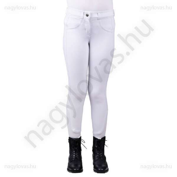 QHP  Kae Junior lovaglónadrág fehér 152
