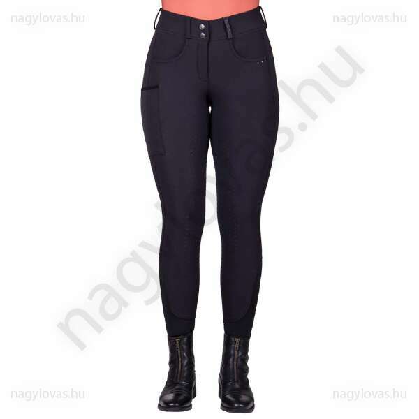 QHP Kae női lovaglónadrág fekete 44
