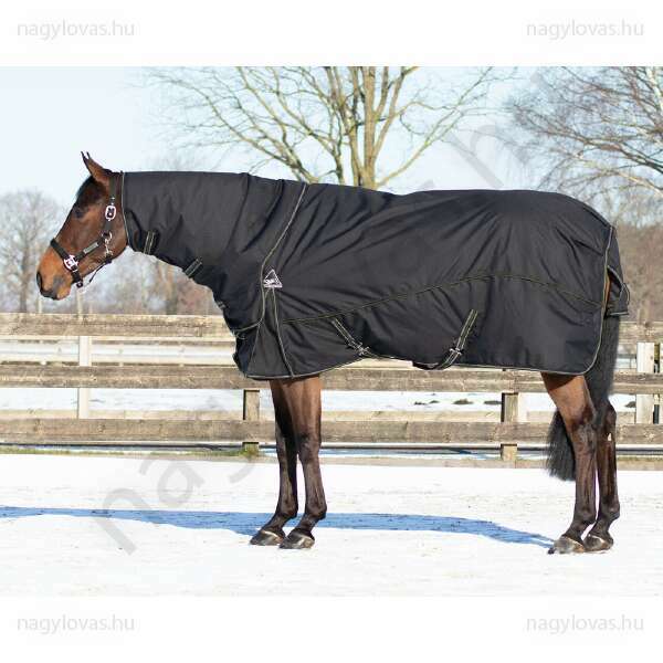 QHP kombinált téli lótakaró szett  fekete 165 cm
