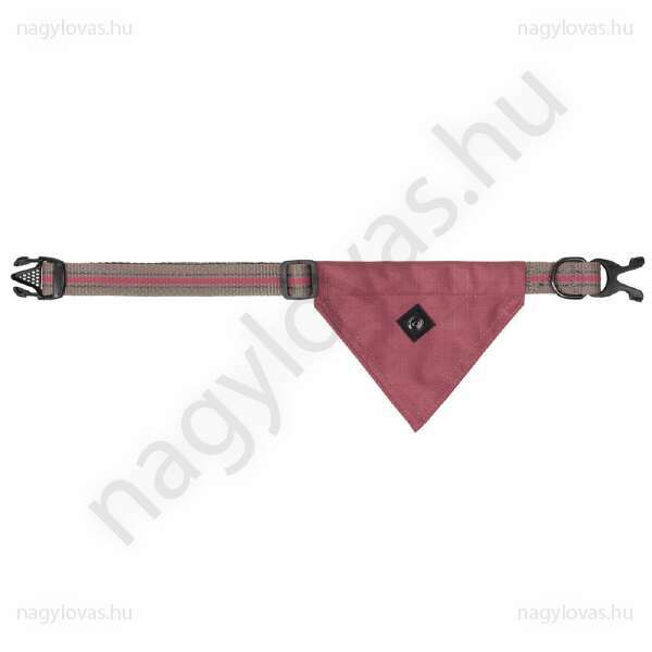 QHP kutya nyakörv kendővel  flamingo L