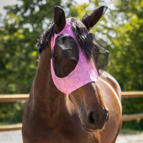 QHP légymaszk  pink póni