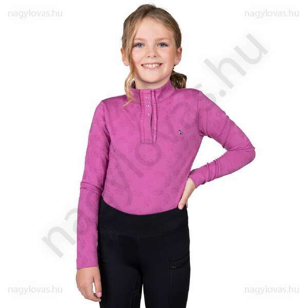 QHP Lissie Junior hosszú ujjú felső rózsaszín 104