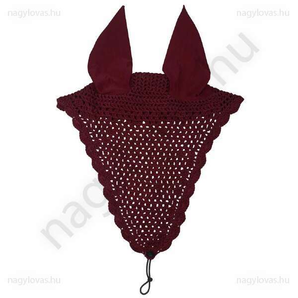 QHP Long fülvédő lónak burgundy 