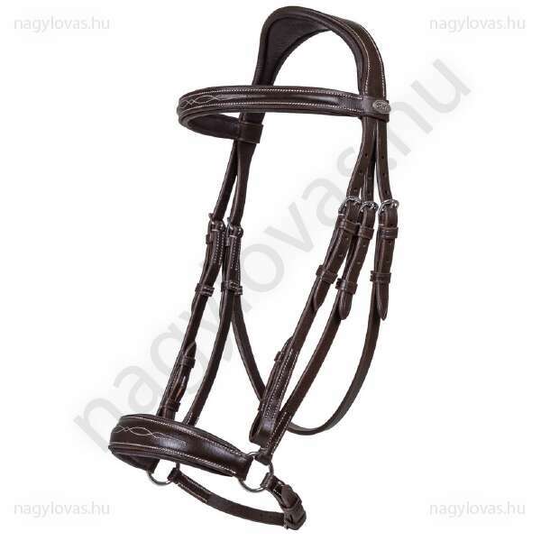 QHP Low luxus kantár s.barna Full