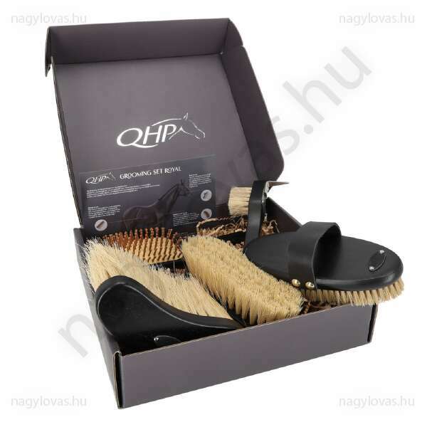 QHP luxus ápolókészlet  fekete