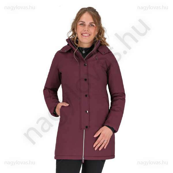 QHP Maelynn  téli lovaglókabát bordó 42