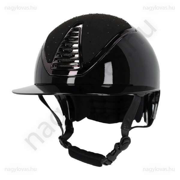 QHP Memphis hosszított napellenzős kobak fekete 55-57 cm