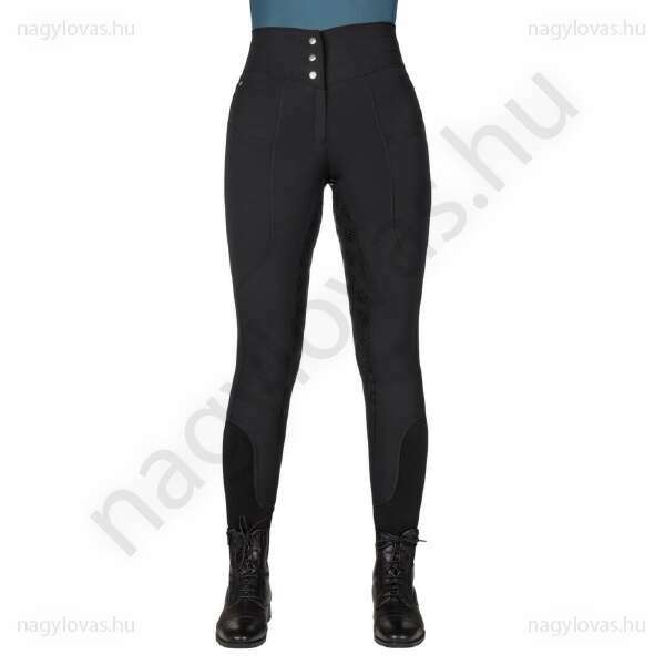QHP Micah női lovaglónadrág fekete 36