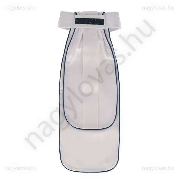 QHP Miyah zsabós nyakkendő fehér/skék S