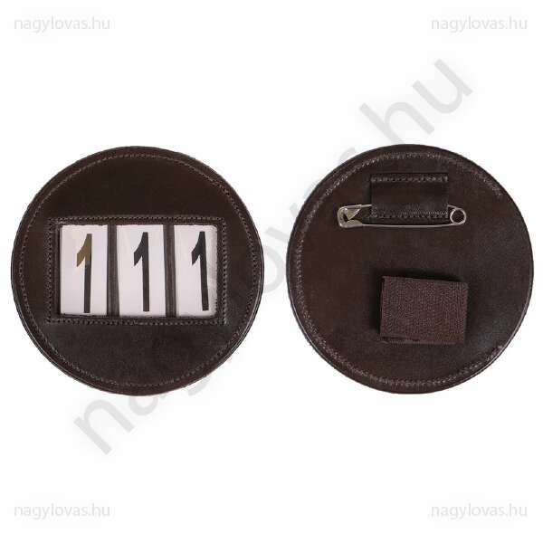 QHP Modeste kerek versenyszám tartó - Barna