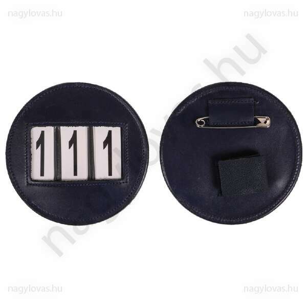 QHP Modeste kerek versenyszám tartó - Sötétkék