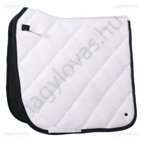 QHP PerformNow díjlovas nyeregalátét fehér/kék Full