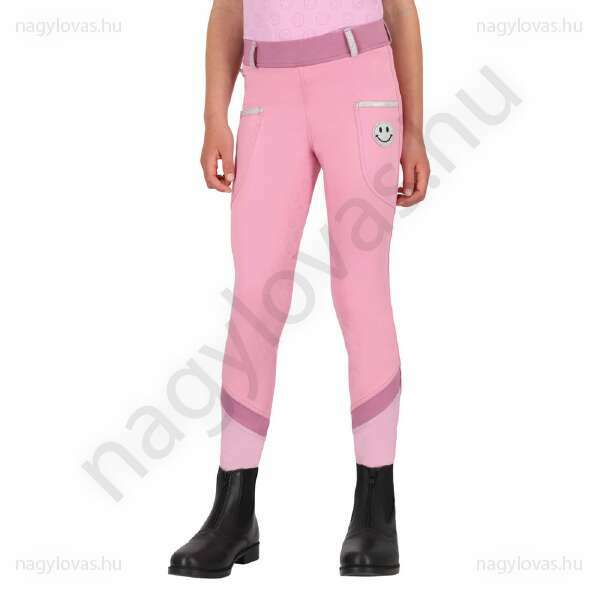 QHP Rosalynn gyerek lovaglónadrág sheery Pink