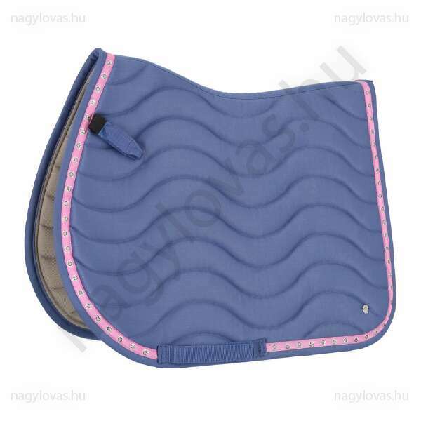 QHP Rosalynn univerzális nyeregalátét kék póni