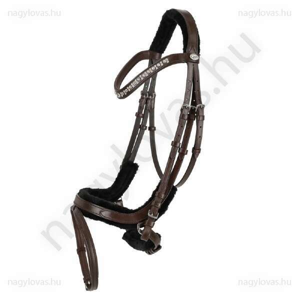 QHP Sensisoft kantár barna Cob